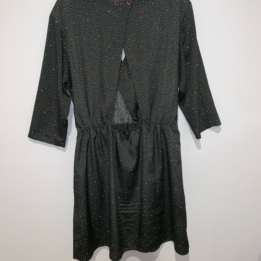 BCBGeneration Geo print dress with open back - Picture 3 of 7